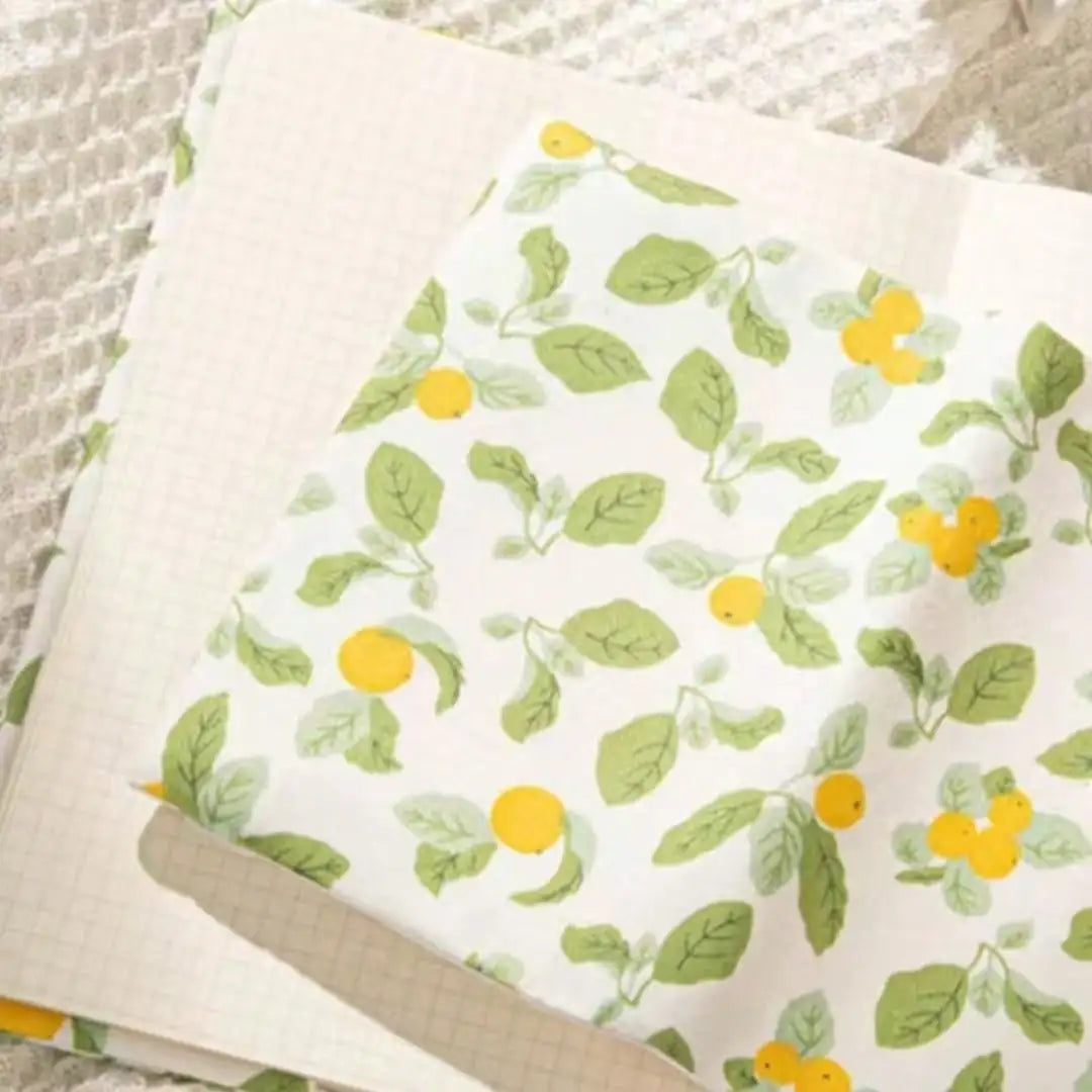 A5 A6 Orange Leaves Notebook Cover Planner Case Cover Protective Shell Journal Cover Protector Office Stationery Supplies