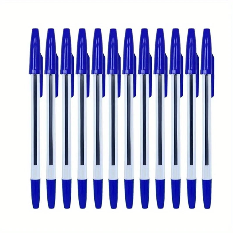 12pcs/Mix Quick-Dry Gel Pens, with Removable Cap, Medium Tip, Smooth Writing Experience, Ideal for Office and Use