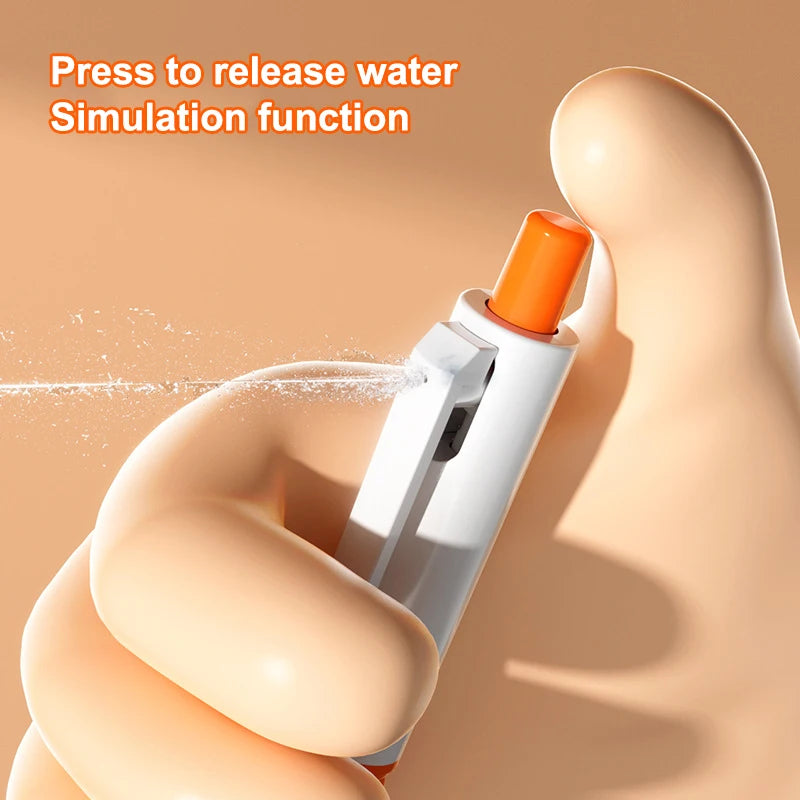 Creative Ballpoint Pen Novelty Spoof Water Spray Function Signature Pen Campus Prank Water Spray Writable Pen Toys Gifts