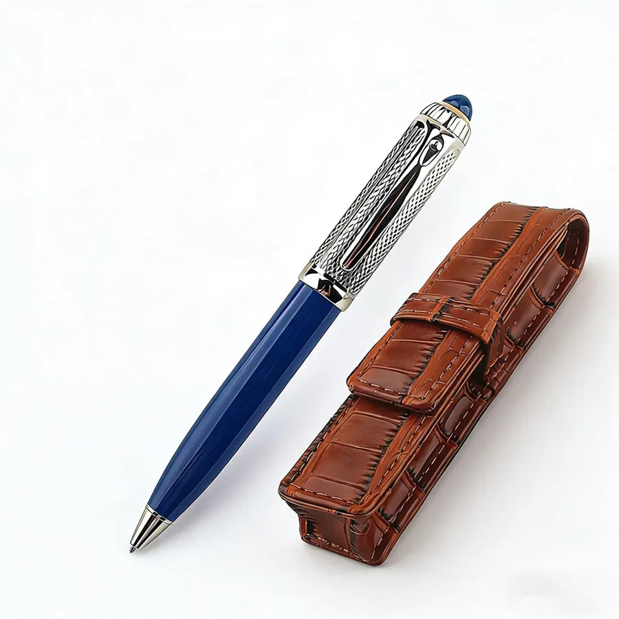 high quality Ballpoint Pen Metal Rollerball Pen Luxury Elegant Pens Replaceable Refill Writing School Office Supplies Stationery