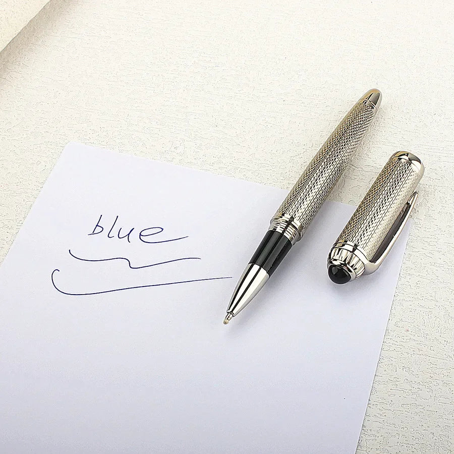 high quality Ballpoint Pen Metal Rollerball Pen Luxury Elegant Pens Replaceable Refill Writing School Office Supplies Stationery