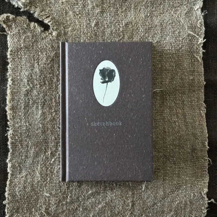 A6 Sketchbook Retro Pocket Notebook Student Thickened Blank Handbook Minimalist Notebook