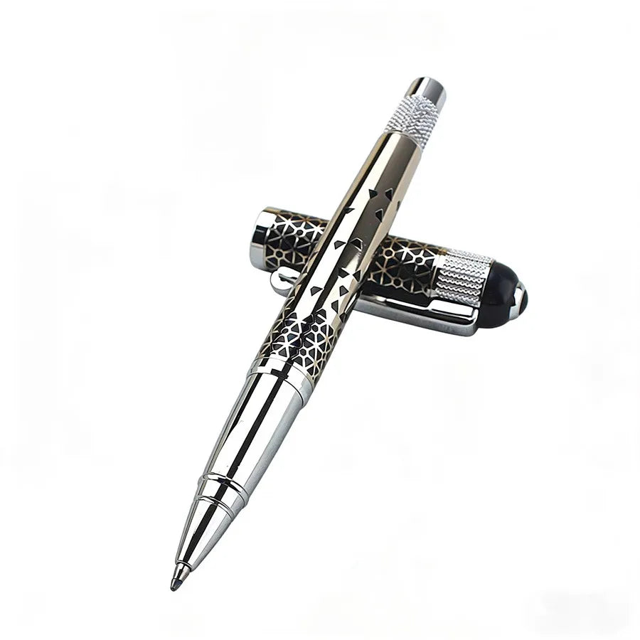 luxury Rollerball Pen 0.5mm black refill  Office Students ballpoint pen/Metal ball pen/gel pens Gift box