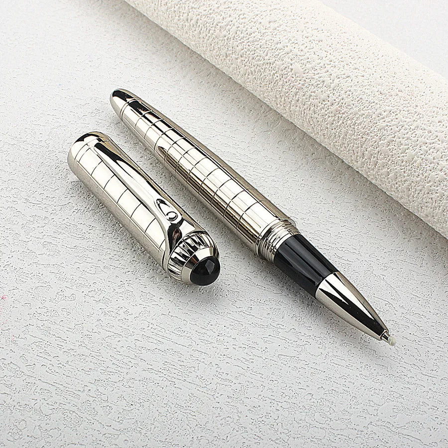 high quality Ballpoint Pen Metal Rollerball Pen Luxury Elegant Pens Replaceable Refill Writing School Office Supplies Stationery