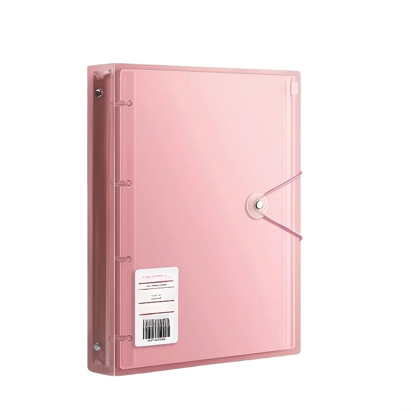 7-in-1 A4 Document Storage Bag Student Waterproof Zip File Bag Makeup Bag School Office Supplies Miscellaneous Storage Organizer