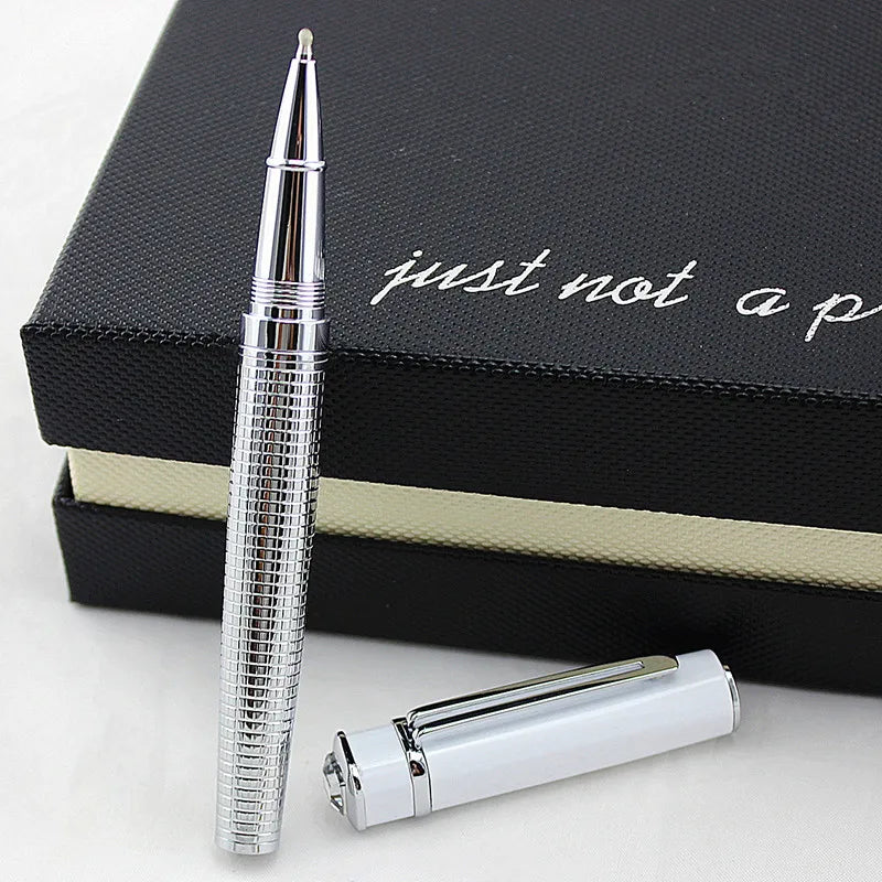 High Quality Brand Metal Rollerball Pen Luxury Ball Point Pens For Writing Office School Suppliers diamond Pen Stationery