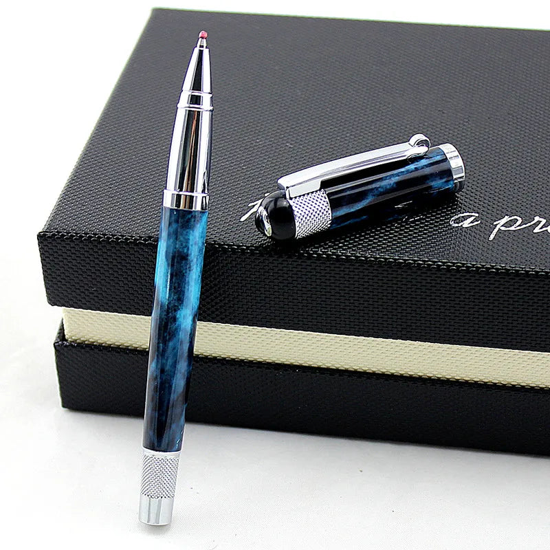 luxury Rollerball Pen 0.5mm black refill  Office Students ballpoint pen/Metal ball pen/gel pens Gift box